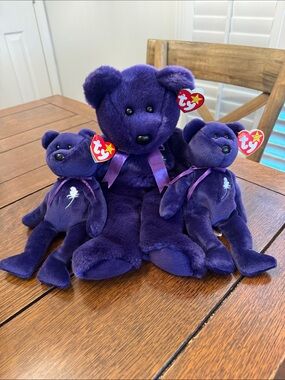 Princess Diana Large Plush and 2 small.